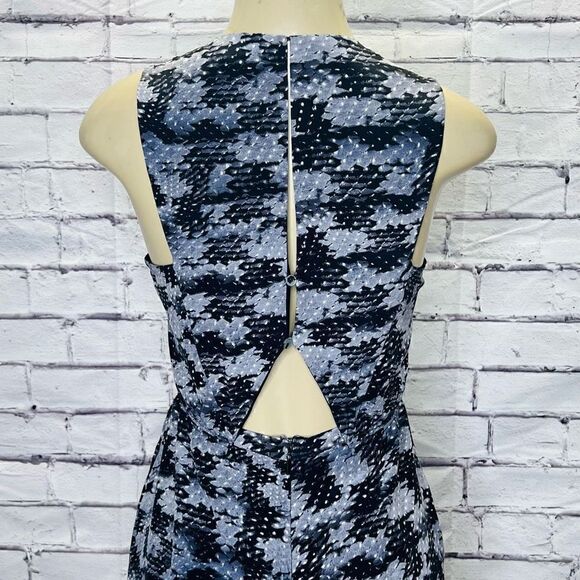 Rebecca Taylor Womens Black Multi Summer Storm Silk Shift Dress Size 2 - Picture 3 of 8